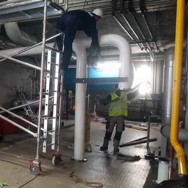 Formation APC Ateliers; installation de sous station de chauffage