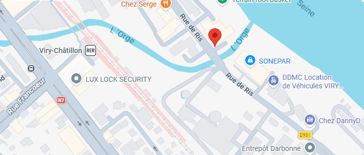 Plan 9 rue de Ris Viry Chatillon